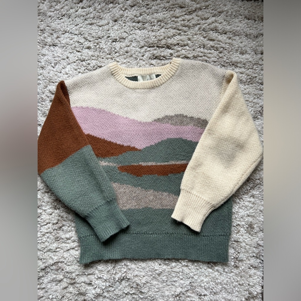 Mix Knit Sweater